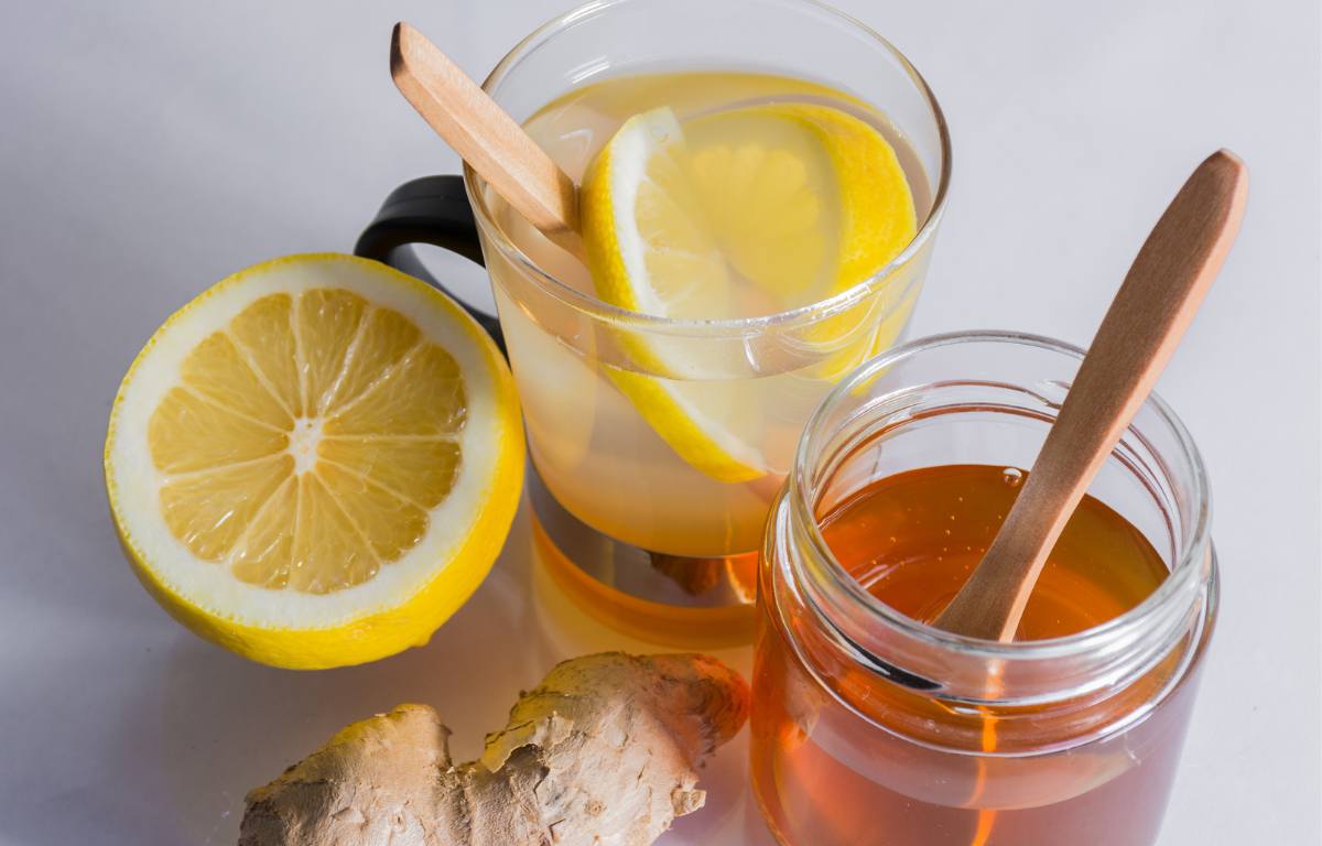 Ginger Sore Throat Tea - The Detox Lady